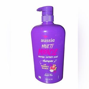 Aussie Multi Miracle Shampoo - Large 33.8 fl oz Pump - New
